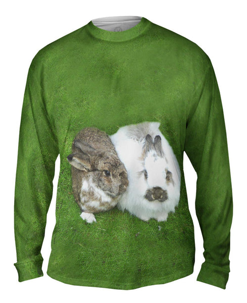Bunny Rabbit Friends&nbsp;Mens Long Sleeve