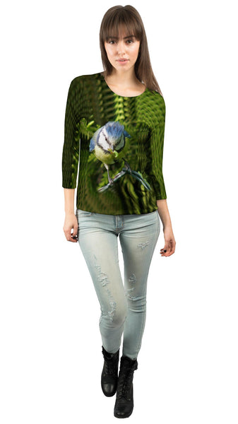 Blue Bird Bounce&nbsp;Womens 3/4 Sleeve