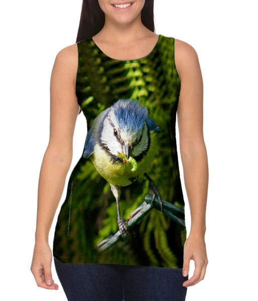 Blue Bird Bounce&nbsp;Womens Tank Top
