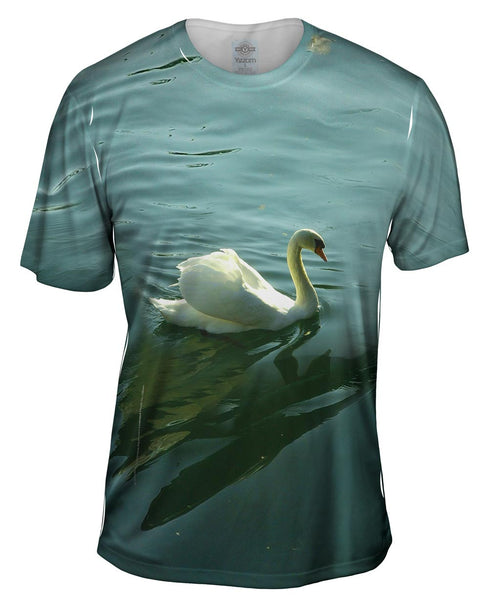 Pretty Swan Dash Mens T-Shirt