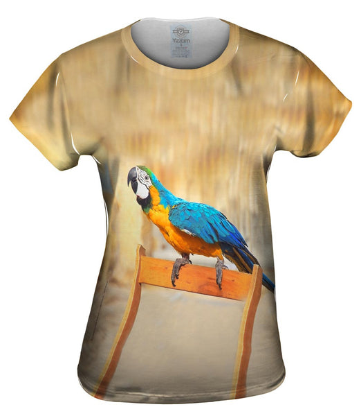 Chair Macaw Parrot Womens Top