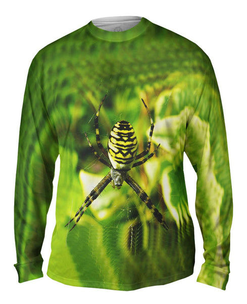 Wasp Spider At Rest&nbsp;Mens Long Sleeve