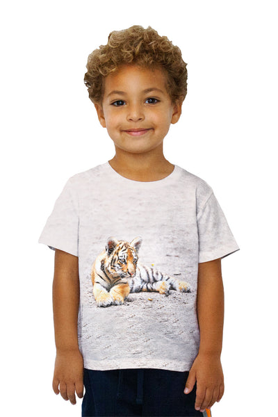 Kids Little Tiger Peek&nbsp;Kids T-Shirt