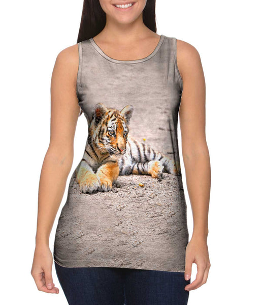Little Tiger Peek&nbsp;Womens Tank Top