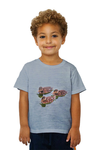 Kids Little Ducklings Swim
