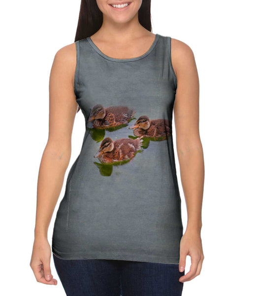 Little Ducklings Swim&nbsp;Womens Tank Top