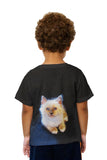 Kids Fluffy Kitty Cat Stare