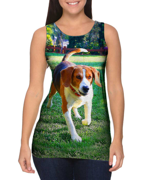 Beagle In Action&nbsp;Womens Tank Top