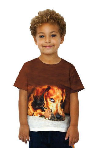 Kids Dachshund With Chew Toy