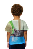 Kids Grey Cat Napping