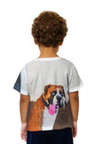 Kids Silly Face Pitbull