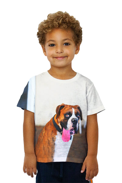 Kids Silly Face Pitbull&nbsp;Kids T-Shirt