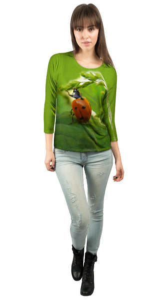 Pull Ups Ladybug&nbsp;Womens 3/4 Sleeve