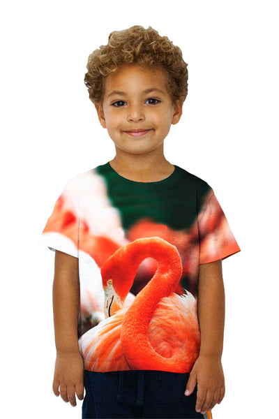 Kids Classic Flamingo Feathers&nbsp;Kids T-Shirt