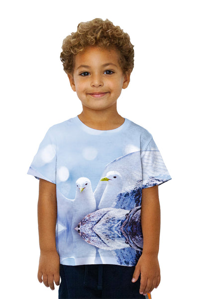 Kids Cute Dove Flurry&nbsp;Kids T-Shirt
