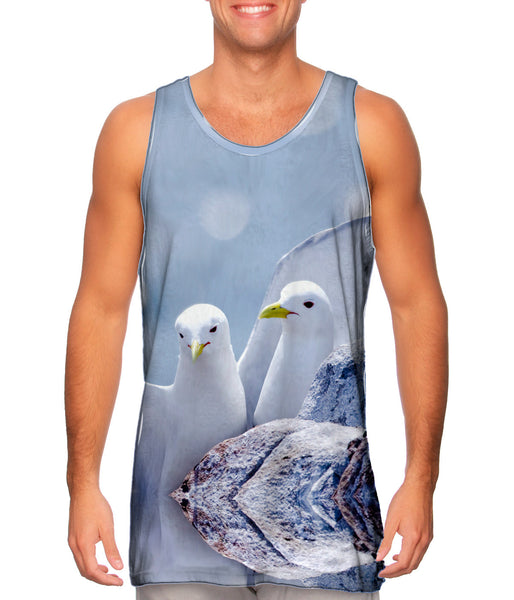 Cute Dove Flurry&nbsp;Mens Tank Top