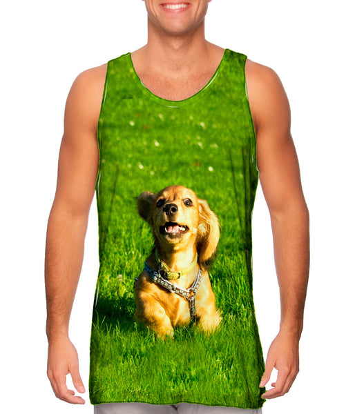 Galloping Dachshund&nbsp;Mens Tank Top