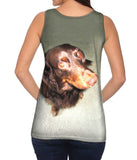 Long Haired Dachshund Glare