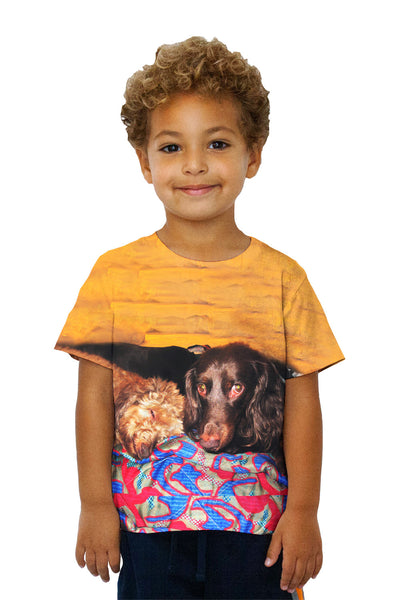 Kids Dachshund Nap Time&nbsp;Kids T-Shirt