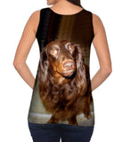 Careful Chocolate Dachshund