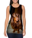 Careful Chocolate Dachshund