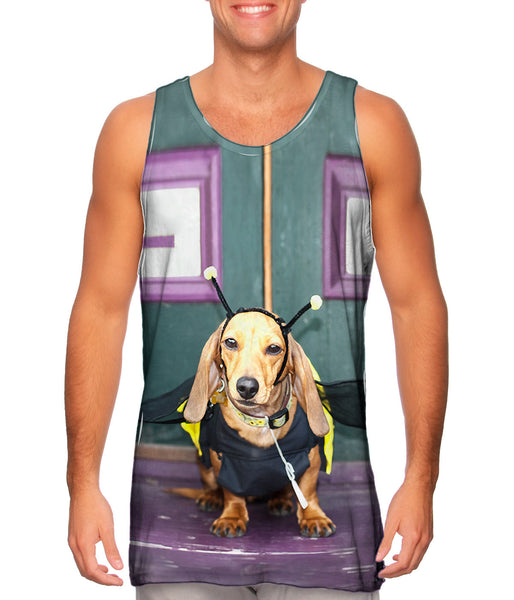 Bumblebee Dachshund&nbsp;Mens Tank Top
