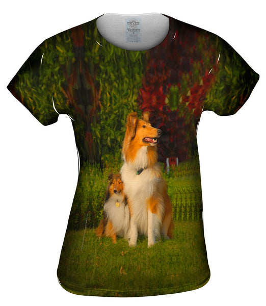 Momma Border Collie Womens Top