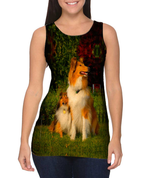 Momma Border Collie&nbsp;Womens Tank Top