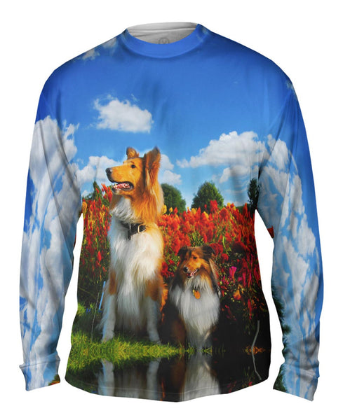Furry Collie&nbsp;Mens Long Sleeve