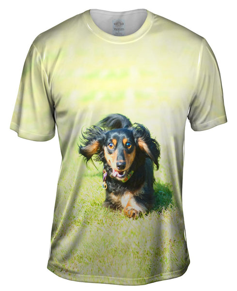 Dashing Dachshund Mens T-Shirt