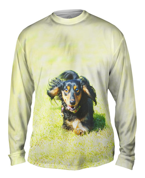 Dashing Dachshund&nbsp;Mens Long Sleeve