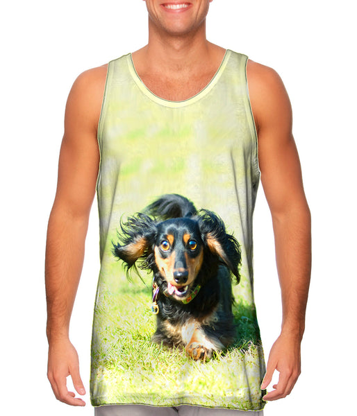 Dashing Dachshund&nbsp;Mens Tank Top