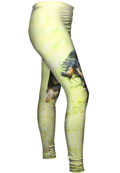 Dashing Dachshund&nbsp;Womens Leggings