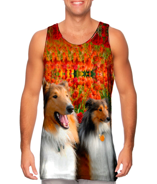 Happy Collie&nbsp;Mens Tank Top