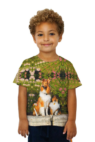 Kids Flowerbeds Collies