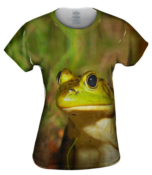 Lively Bull Frog Womens Top | Yizzam