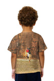 Kids Lively Boxer And Red Ball