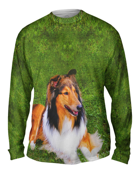 Thirsty Collie Mens Long Sleeve