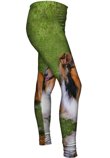 Thirsty Collie Womens Leggings
