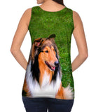 Thirsty Collie