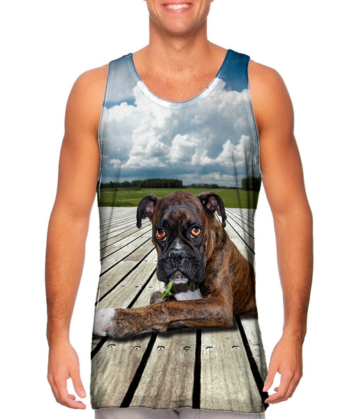 Boxer On Deck&nbsp;Mens Tank Top