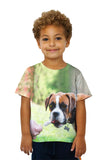 Kids Boxer Loves Ice Cream