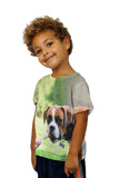 Kids Boxer Loves Ice Cream