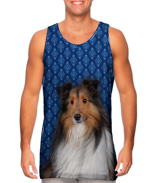 Serious Collie&nbsp;Mens Tank Top