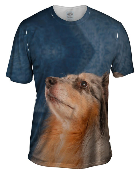 Victorious Collie Mens T-Shirt