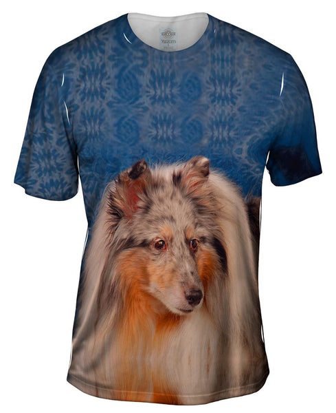 Bewildered Collie Mens T-Shirt