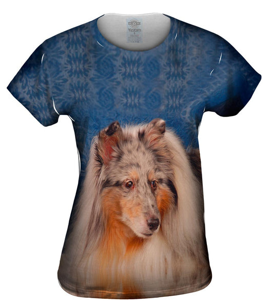 Bewildered Collie Womens Top