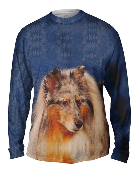 Bewildered Collie&nbsp;Mens Long Sleeve