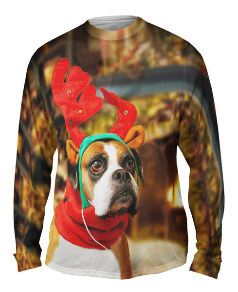 Santas Little Boxer&nbsp;Mens Long Sleeve