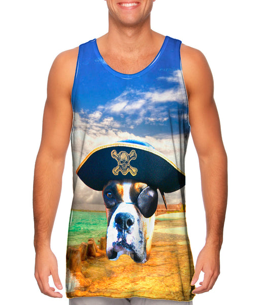 One Eyed Boxer Pirate&nbsp;Mens Tank Top
